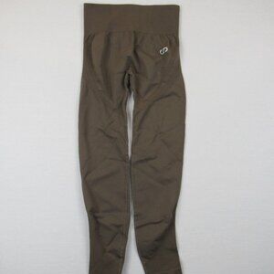 Curves N Combat Boots Women’s Leggings Size Medium Battlefield Brown Contour Sea